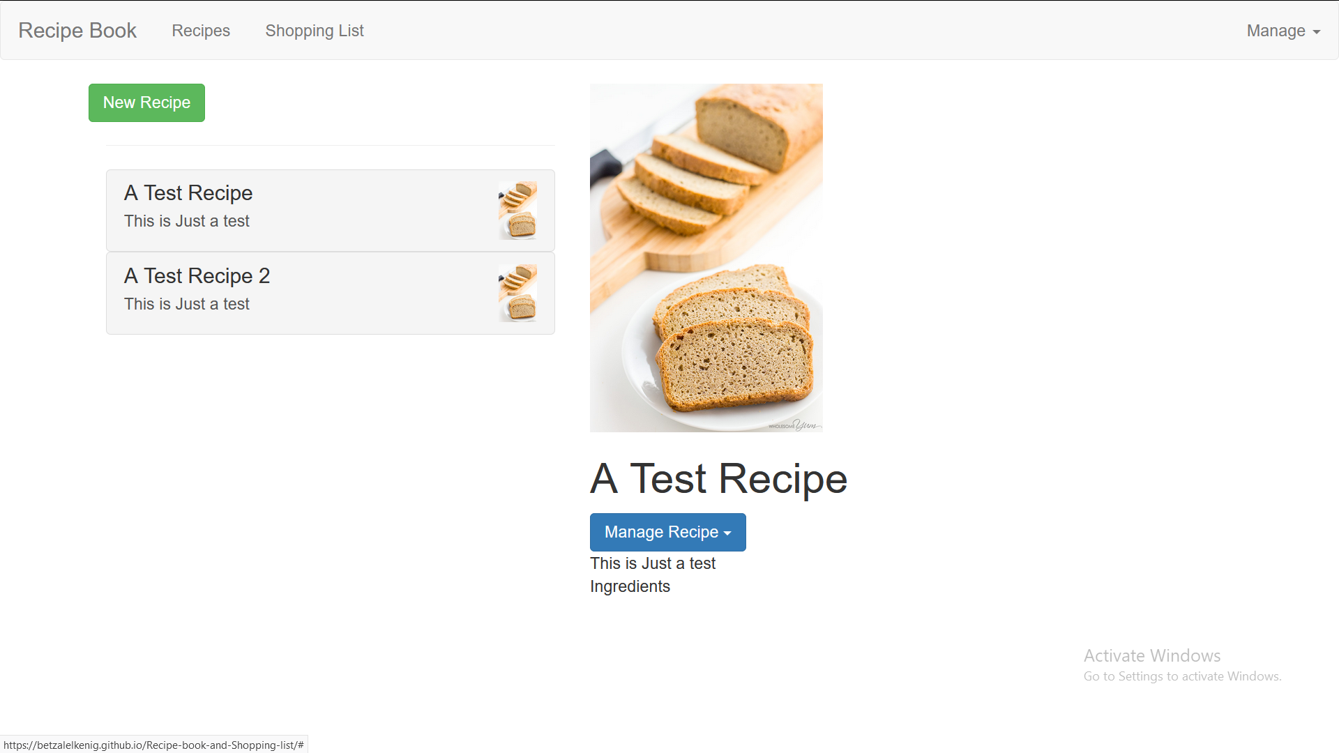 recipe